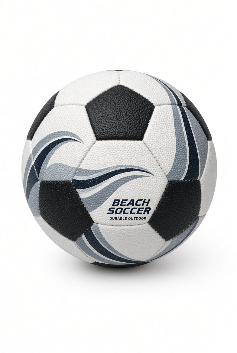 Example category image of Beach soccer ball; exact Amazon listing match is unverified