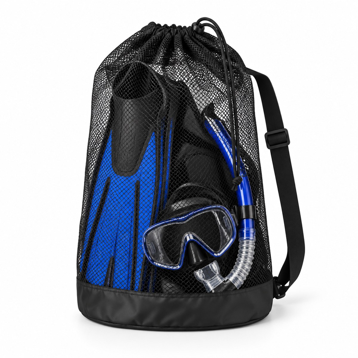Example category image of Mesh gear bag; exact Amazon listing match is unverified