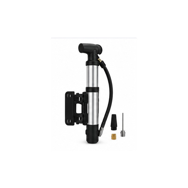 Example category image of Mini bicycle pump; exact Amazon listing match is unverified