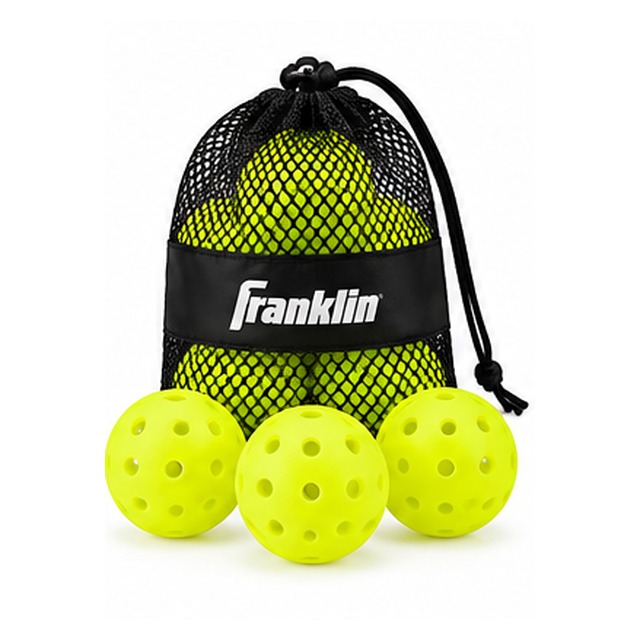 Example category image of Outdoor pickleballs; exact Amazon listing match is unverified