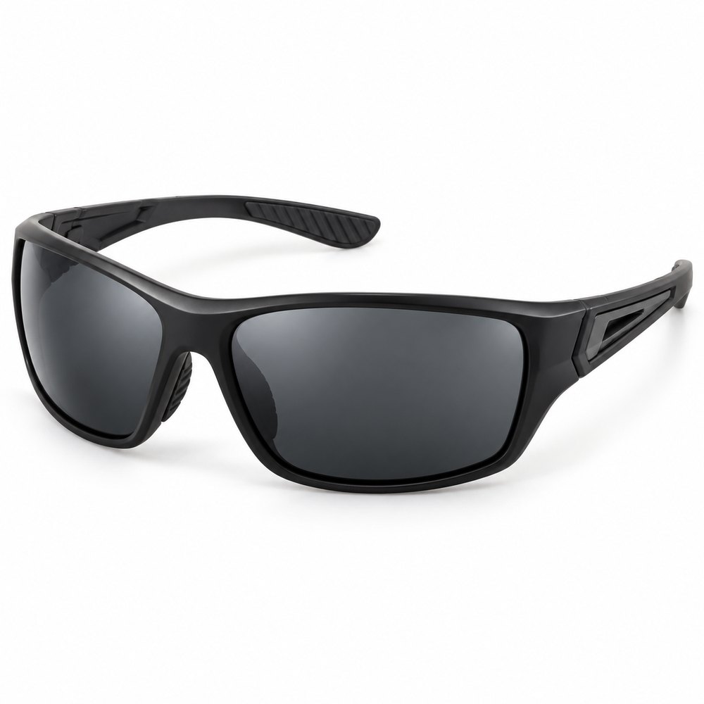 Example category image of Polarized fishing sunglasses; exact Amazon listing match is unverified