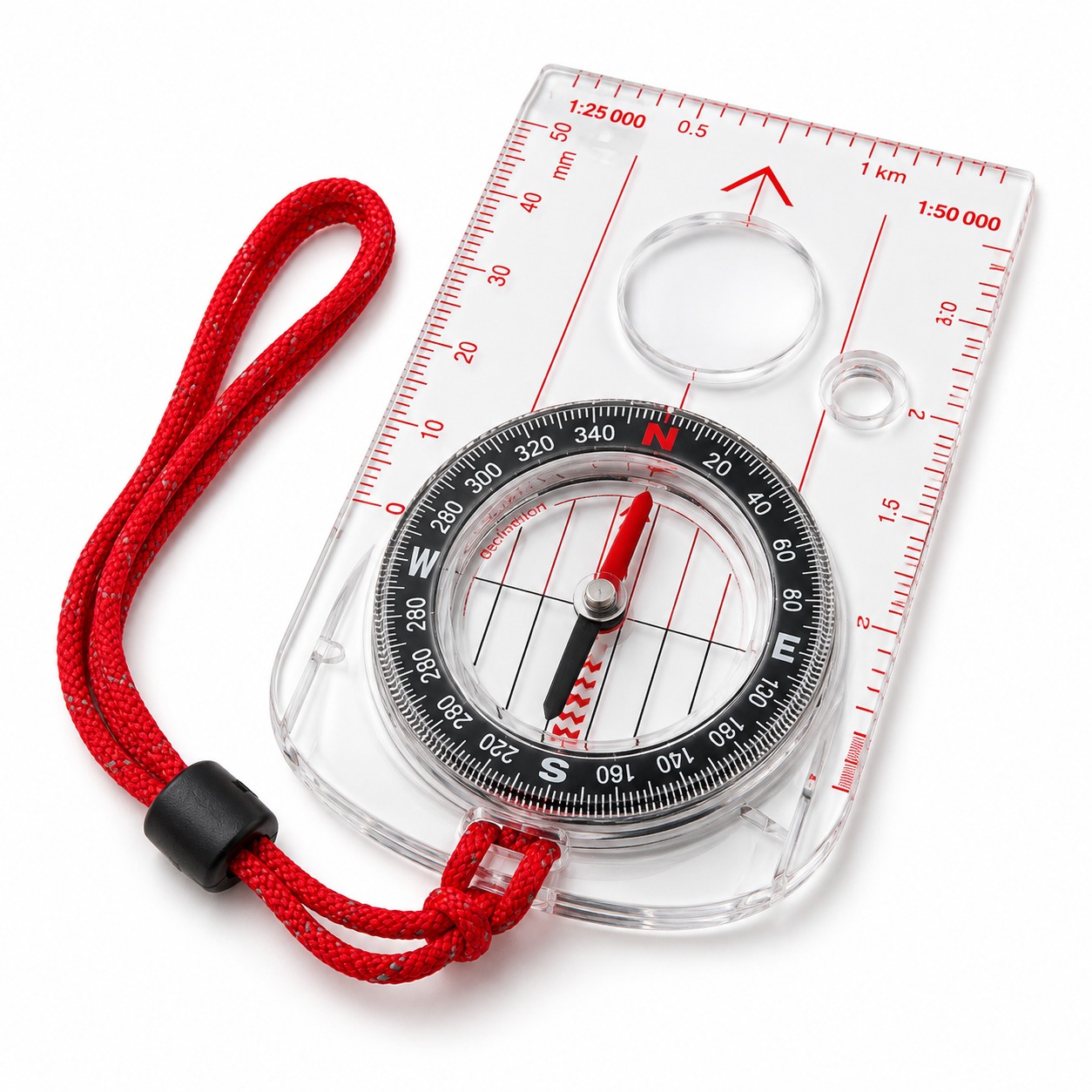Example category image of Portable compass; exact Amazon listing match is unverified