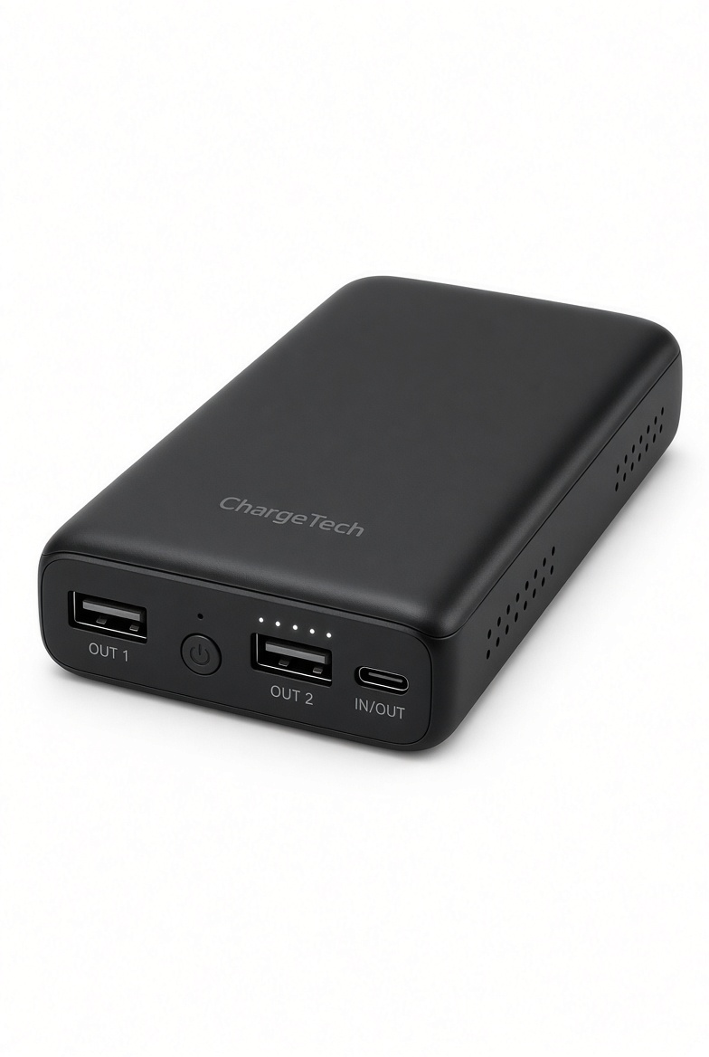 Example category image of Portable power bank; exact Amazon listing match is unverified