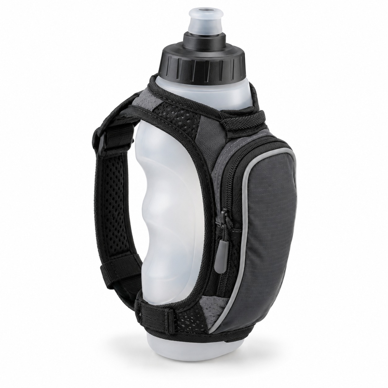 Example category image of Portable running hydration bottle; exact Amazon listing match is unverified