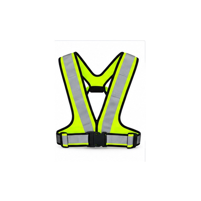 Example category image of Reflective bicycle vest; exact Amazon listing match is unverified