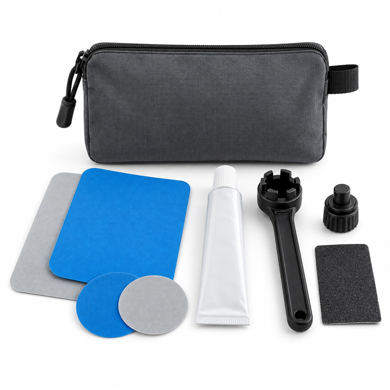 Example category image of SUP repair kit; exact Amazon listing match is unverified