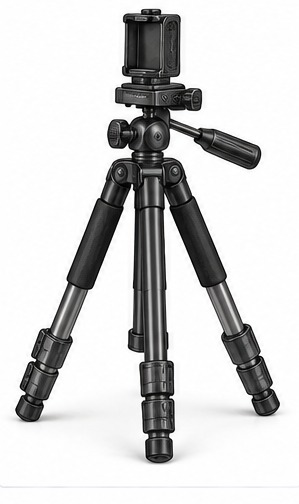 Example category image of Travel tripod; exact Amazon listing match is unverified