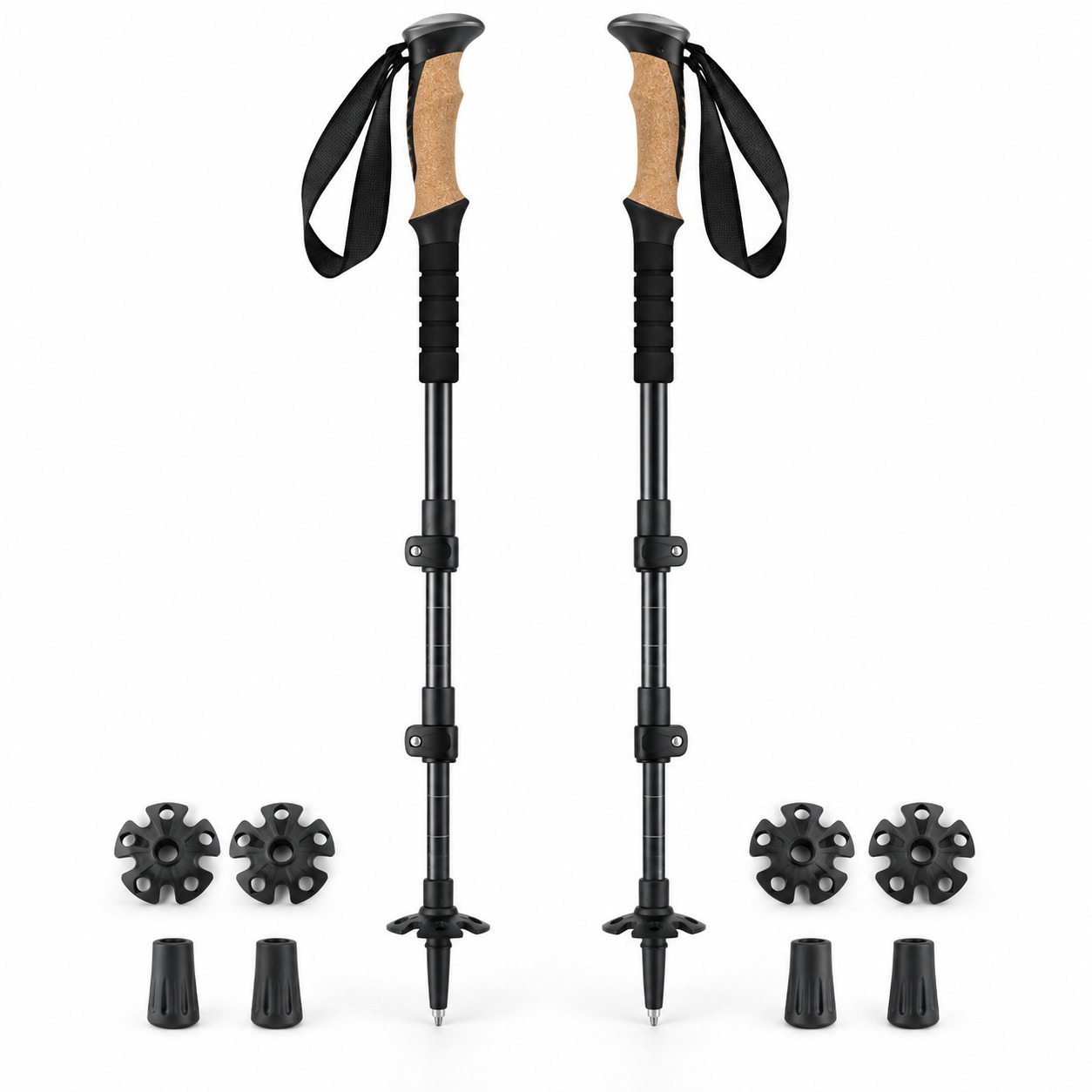 Example category image of Trekking poles; exact Amazon listing match is unverified