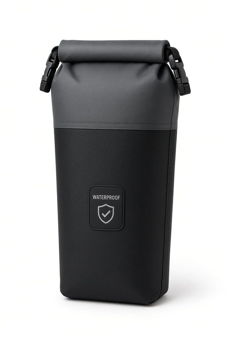 Example category image of Waterproof storage pouch; exact Amazon listing match is unverified