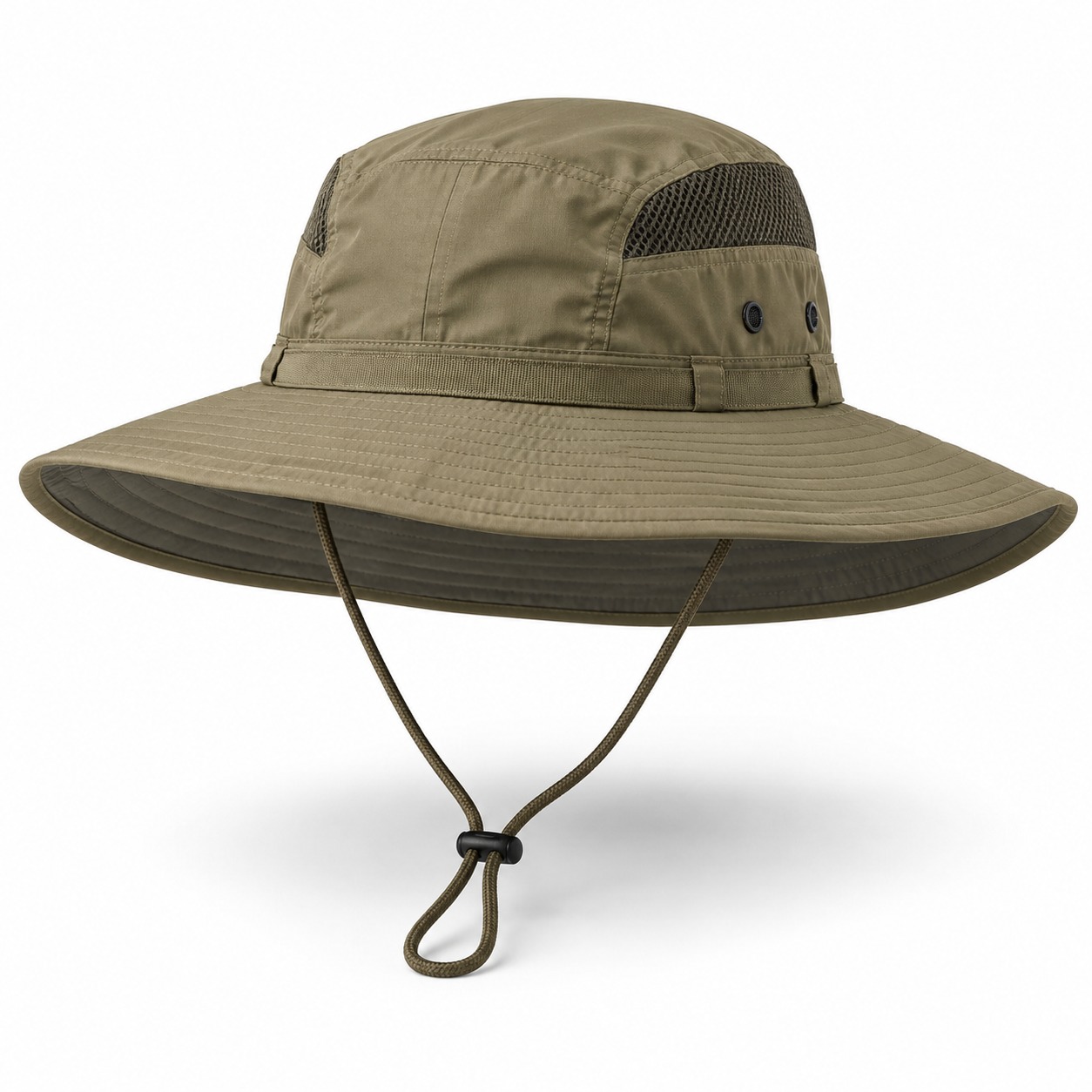 Example category image of Wide-brim trail hat; exact Amazon listing match is unverified